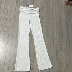 Garage Light Gray Flare Pants